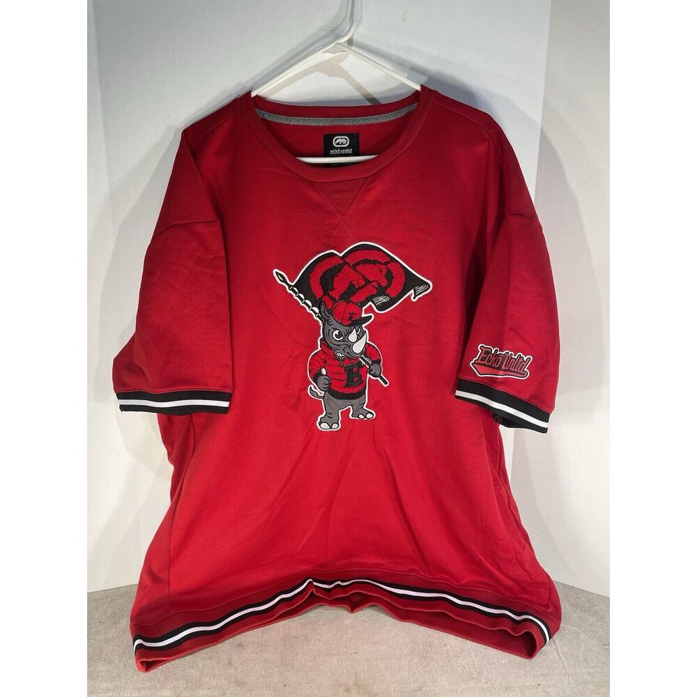 Men's Ecko Unltd. Rhino Short Sleeve Fleece Sweatshirt 3XL Large Fashion Skater